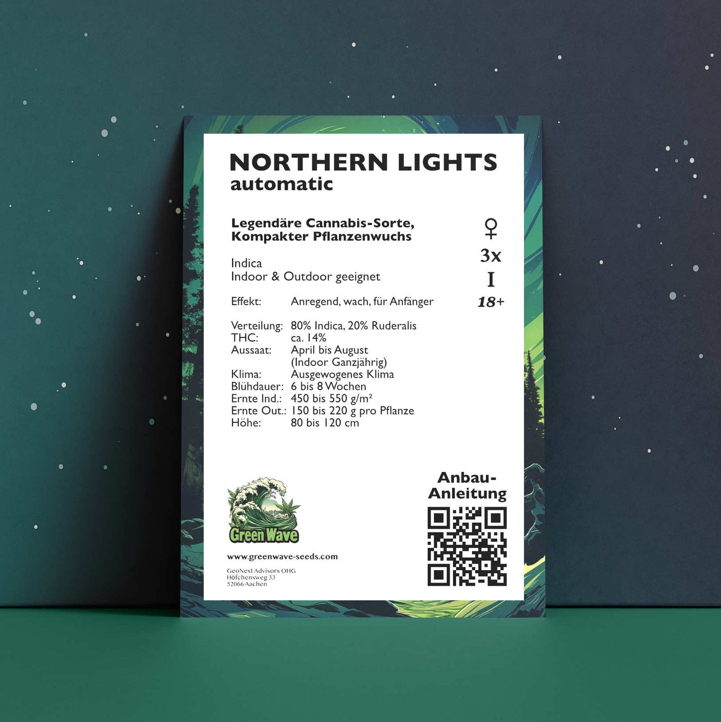 Hanfsamen Northern Lights Automatic